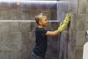 Read more about the article What Tool for Cleaning Shower Tiles by Chelsea’s Cleaning Services